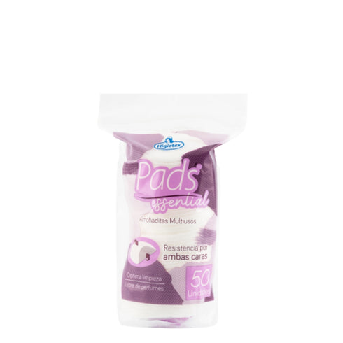 PADS HIGIETEX 50U ALGODON